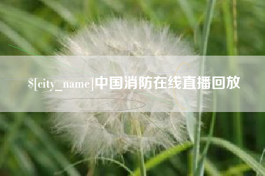 霸州中国消防在线直播回放