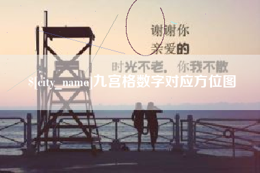 霸州九宫格数字对应方位图