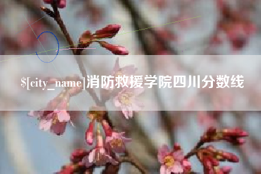 霸州消防救援学院四川分数线