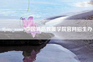 霸州中国消防救援学院官网招生办