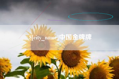 霸州中国金牌牌