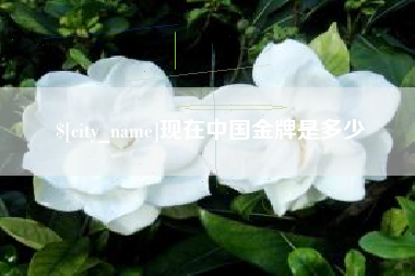 霸州现在中国金牌是多少