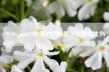 霸州中国消防救援学院男女比例