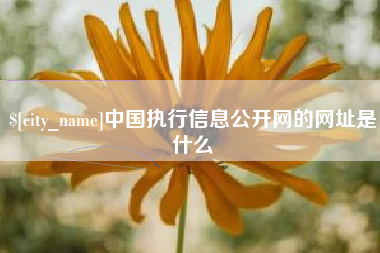 霸州中国执行信息公开网的网址是什么