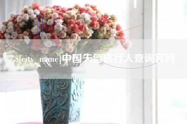 霸州中国失信执行人查询官网