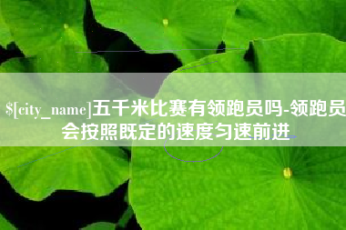 霸州五千米比赛有领跑员吗-领跑员会按照既定的速度匀速前进