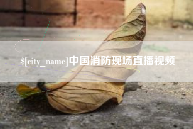 霸州中国消防现场直播视频