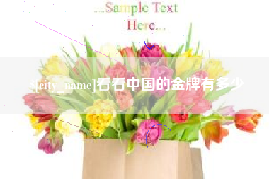 霸州看看中国的金牌有多少